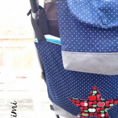 Buggytasche Kinderwagentasche Freebook kostenloses Schnittmuster kostenlose Nähanleitung Nähen fürs Kind
