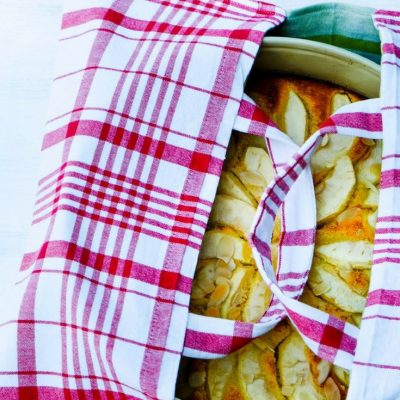 Kuchentasche Tasche für Kuchen Ideen für den Haushalt Nähen für die Küche kostenloses Schnittmuster Geschirrhandtücher