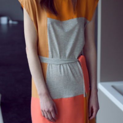Patchworkkleid Sommerkleid Jerseykleid Nähideen für Frauen kostenlose Schnittmuster Gratis-Nähanleitung