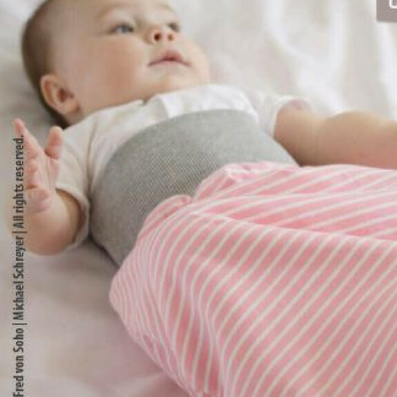 Strampelsack Nähen fürs Baby Nähideen Erstausstattung kostenlose Schnittmuster Gratis-Nähanleitung