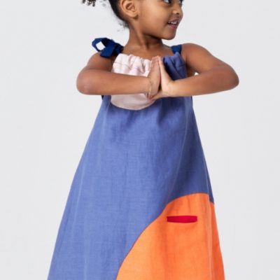 Einfaches-Kinderkleid-Nähen-für-Kinder-kostenloses-Schnittmuster-Gratis-Nähanleitung