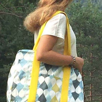 XXL Tasche Große Tasche Strandtasche Reisetasche MaryBe kostenlose Schnittmuster Gratis-Nähanleitung