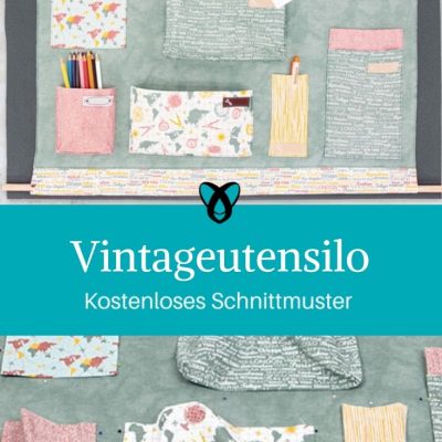Vintageutensilo Utensilo Ordnung Nähen für Zuhause Vintage kostenlose Schnittmuster Gratis-Nähanleitung