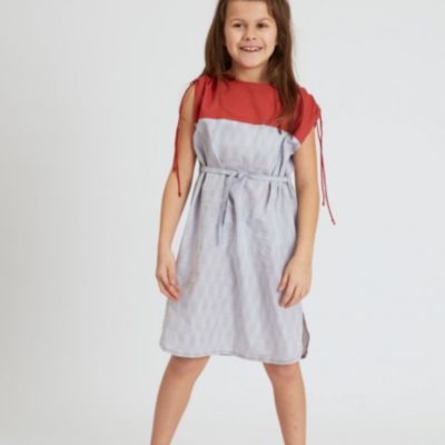Sommerkleid Agnes Mädchenkleid Nähen für Kinder kostenlose Schnittmuster Gratis-Nähanleitung