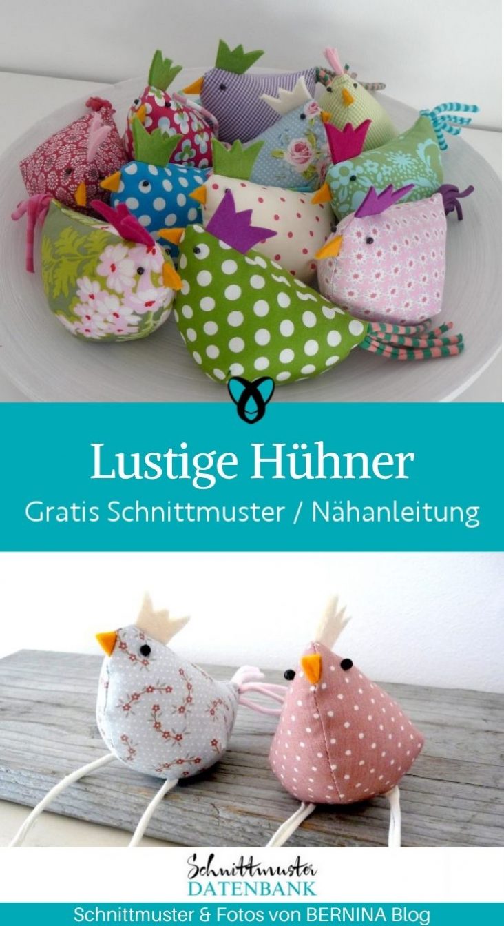Elegantes Huhn Nhen Gratis Schnittmuster Bild