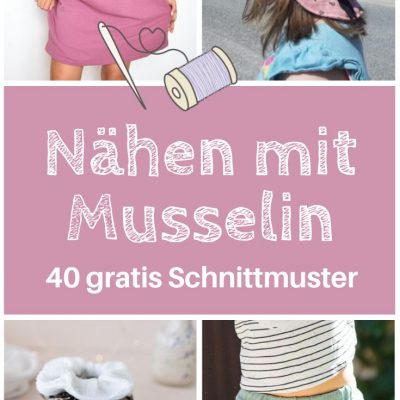 Musselin kostenlose naehideen gratis schnittmuster kleidung naehen freebooks