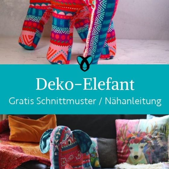 deko elefant indien dekoration zuhause kinderzimmer orient orientalisch flair asiatisch asien kostenlose schnittmuster gratis naehanleitung