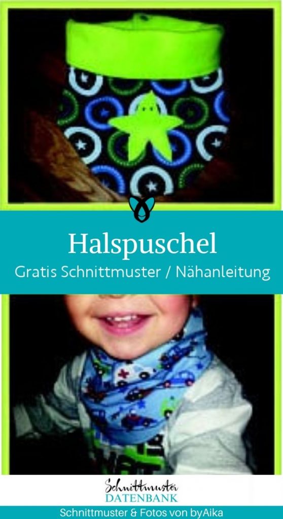 Halstuch Halspuschel Halssocke Accessoires Kinder Winter Herbst warmer Hals Loop kostenlose schnittmuster gratis naehanleitung