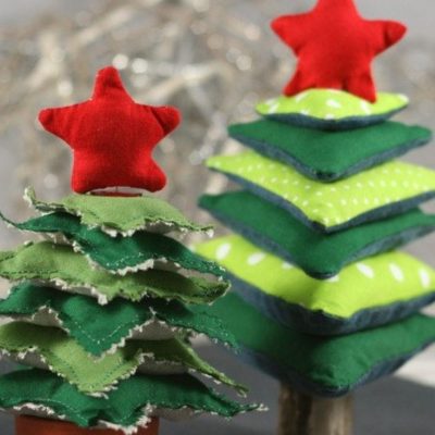 tannenbaeumchen aus stoff tannenbaum weihnachten selber naehen kinder naehen kleine naehprojekte advent dekoration kostenlose schnittmuster gratis naehanleitung