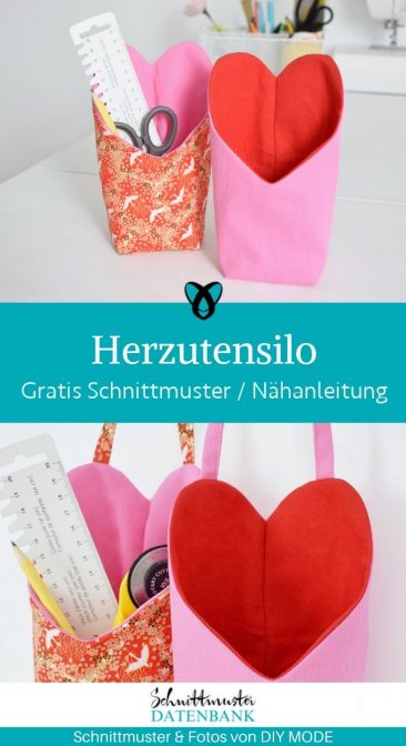 Herzutensilo utensilo naehen gratis schnittmuster kostenlos freebook diy mode naehidee valentinstag kleinigkeit kleine geschenkidee