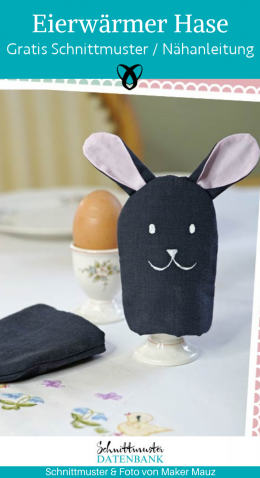 eierwaermer hase ostern ostertisch osterdekoration osterfruehstueck eier essen tisch decken kostenlose schnittmuster gratis naehanleitung