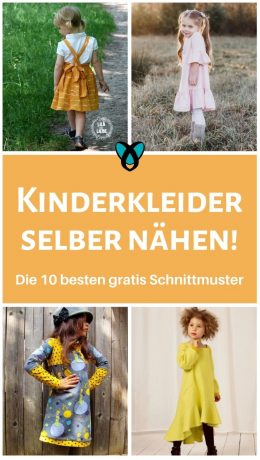 kinderkleider gratis schnittmuster kinderkleid selber naehen kleid fuer kinder maedchen kostenlos freebook