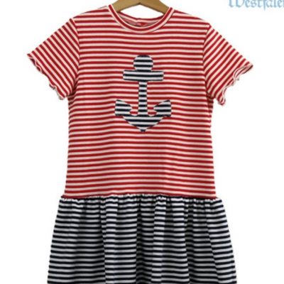 maritimes kleid maedchen kinder jerseykleid naehen fuer kinder kostenlose schnittmuster gratis naehanleitung