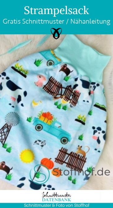strampelsack schlafsack baby erstausstattung geschenke zur geburt kostenlose schnittmuster schlafen kuscheln gratis naehanleitung