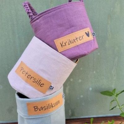 blumentopfhuelle kraeuter blumentopf wasserdicht pflanzen geschenk garten zuhause naehen fuer kostenlose schnittmuster gratis naehanleitung