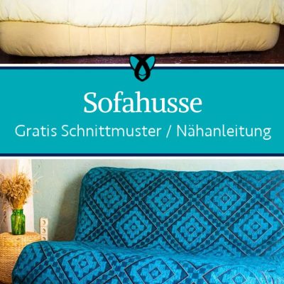 sofahusse ueberzug sofa couch upcycling fuer zuhause naehen kostenlose schnittmuster gratis naehanleitung