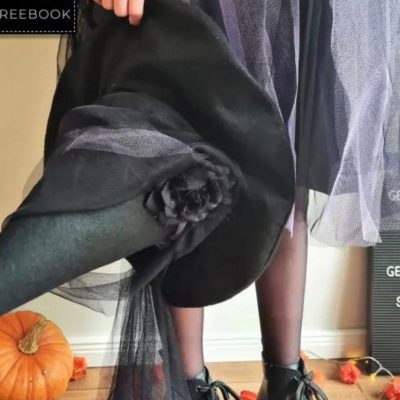 hexenkostuem verkleiden als hexe fasching halloween kinder hexenhut kostenlose schnittmuster gratis naehanleitung