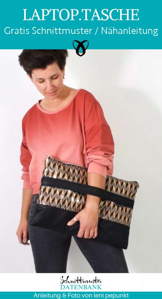 laptoptasche tablettasche case etui laptop tablet tasche kostenlose schnittmuster gratis naehanleitung