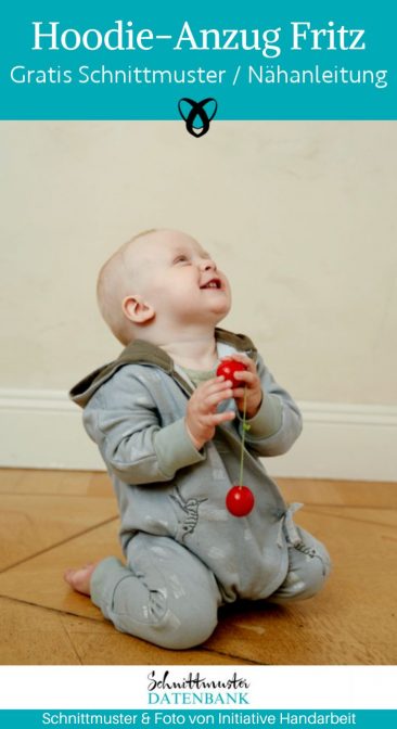 overall onesie hoodie overall anzug baby kostenlose schnittmuster gratis naehanleitung