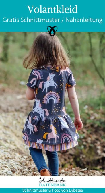 volantkleid kinderkleid maedchen kleid jerseykleid naehen fuer kinder maedchen kostenlose schnittmuster gratis naehanleitung