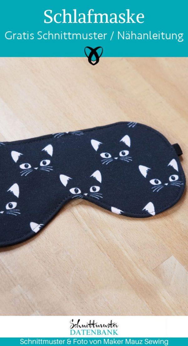 Schlafmaske - Kostenlose Schnittmuster Datenbank