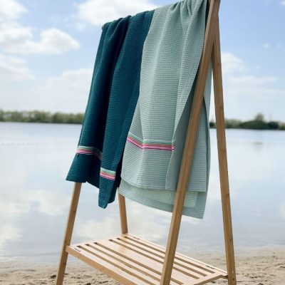 Badetuch Handtuch naehen kostenloses schnittmuster gratis Freebook naehidee