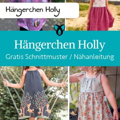 Haengerchen Holly Jomina Freebook Kleid Kinder naehen kostenloses schnittmuster gratis download naehidee