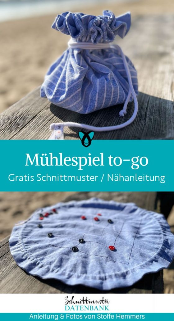 muehle spiel stoff unterwegs to go naehen kostenloses schnittmuster gratis download naehidee