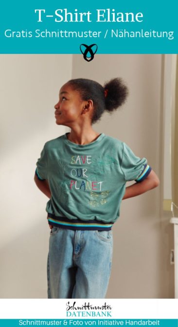 t-shirt shirt einfach kinder teenager naehen kostenloses schnittmuster gratis download naehidee