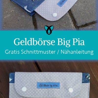 Geldboerse Portemonnaie naehen kostenloses schnittmuster gratis Freebook naehidee naehanleitung