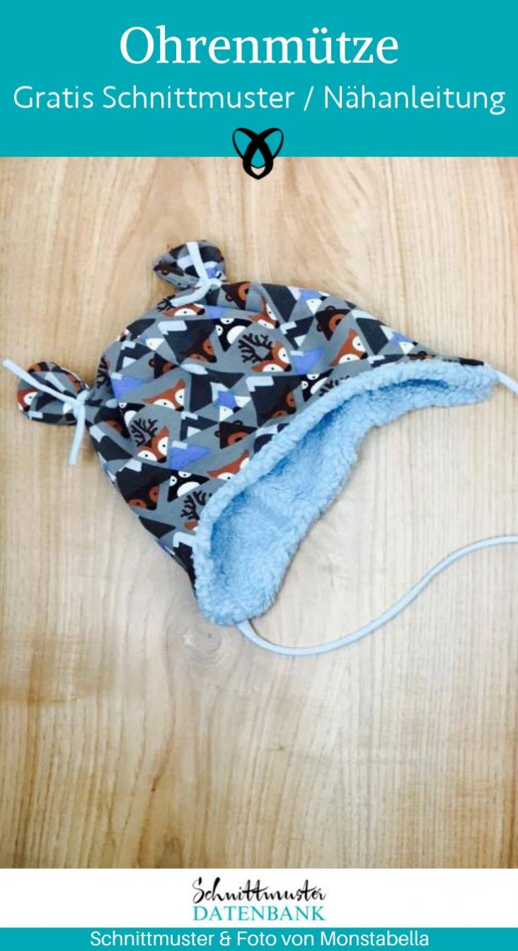 Babymutze Mit Ohren Nahen Schnittmuster Gratis