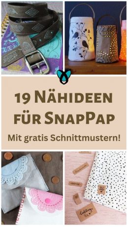 naehideen fuer snappap ideen kostenlose schnittmuster gratis naehanleitung