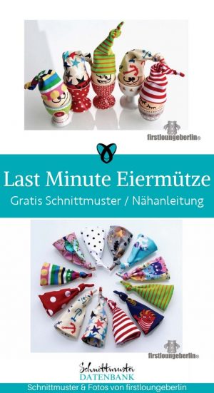 Eiermuetze Eierwaermer Last Minute Idee ostern naehen kostenloses schnittmuster gratis pdf download naehidee