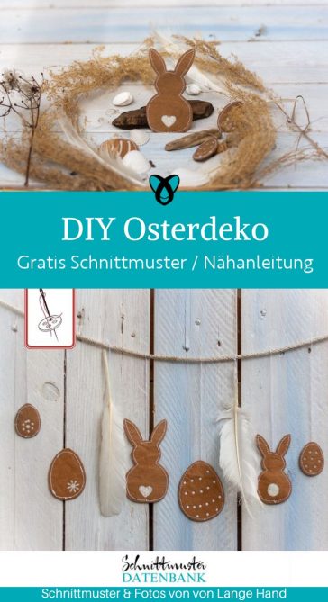 Osterdeko ostern deko snappap naehen kostenloses schnittmuster gratis pdf download naehidee