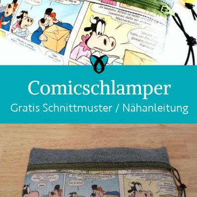 comic schlamper federtasche naehen kostenloses schnittmuster gratis pdf download naehidee