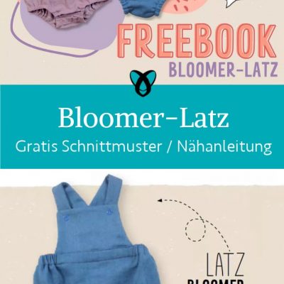 Bloomer Latz babies naehen kostenloses schnittmuster gratis pdf download naehidee