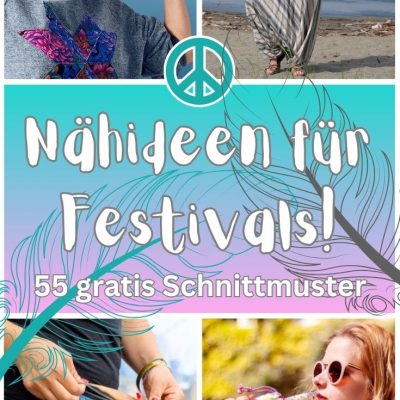Festival naehen naehideen tasche outfit bauchtasche hip bag gratis schnittmuster kostenlos ideen