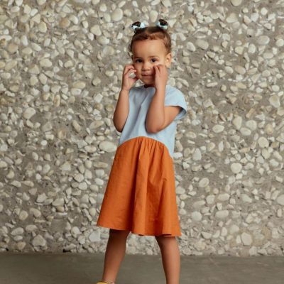 Kinderkleid kleid sommerkleid webware maedchen naehen kostenlos schnittmuster gratis Freebook naehidee naehanleitung