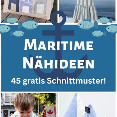 Maritime naehideen naehen kostenlos schnittmuster gratis Freebook naehidee naehanleitung