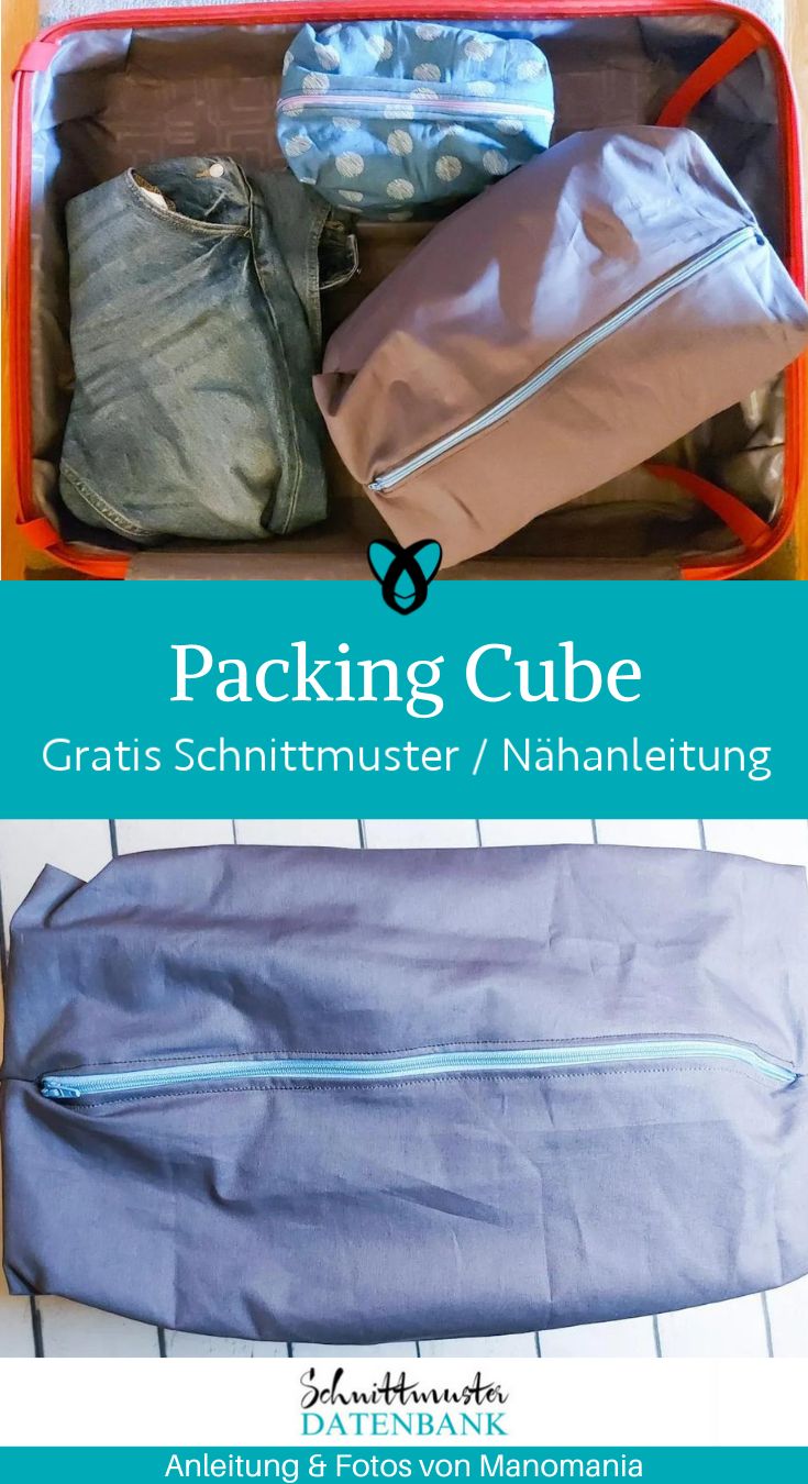 packing cube reisetasche naehen freebook kostenloses schnittmuster gratis naehanleitung