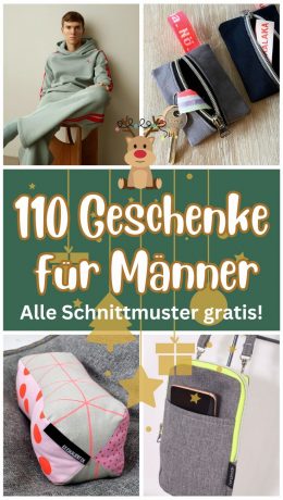Geschenke fuer maenner naehen naehideen geschenkideen gratis schnittmuster kostenlos freund mann vater bruder