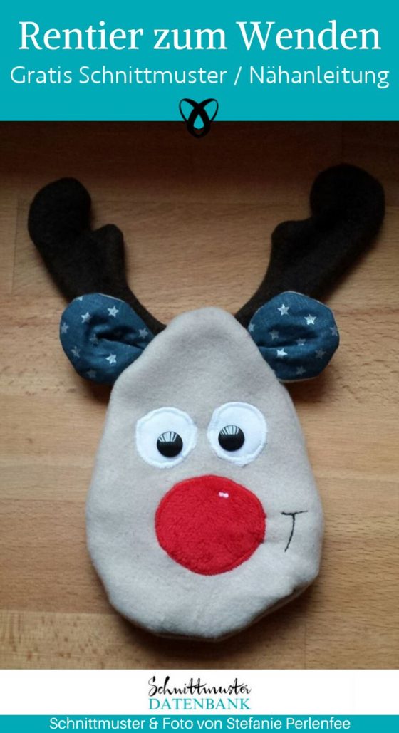 Rentier witzig stefanie perlenfee naehen kostenlos schnittmuster gratis pdf download naehidee