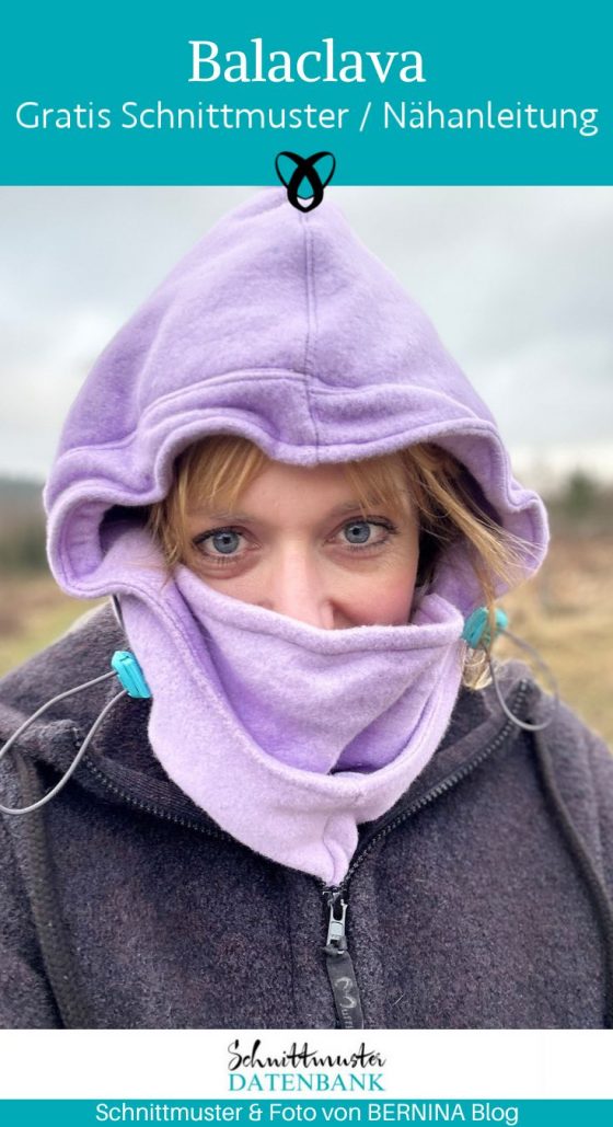Balaclava schlupfmuetze kapuzenschal frauen erwachsene naehen kostenlos schnittmuster gratis pdf download naehidee
