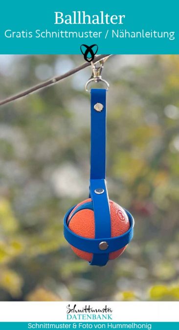 Ballhalter hund gassi naehen kostenlos schnittmuster gratis pdf download naehidee