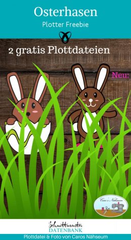 Osterhasen ostern hasen plottdatei plotter freebie kostenlos gratis download