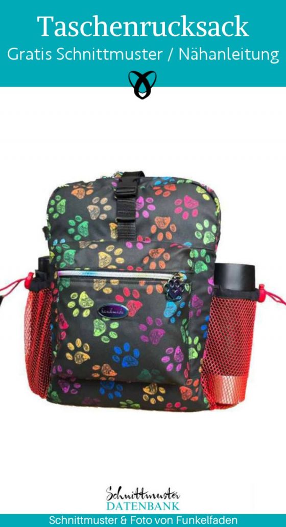 Taschenrucksack rucksack naehen kostenlos schnittmuster gratis pdf download naehidee