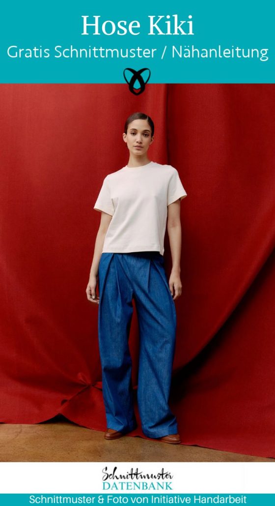 Hose damen frauen webware naehen kostenlos schnittmuster gratis pdf download naehidee