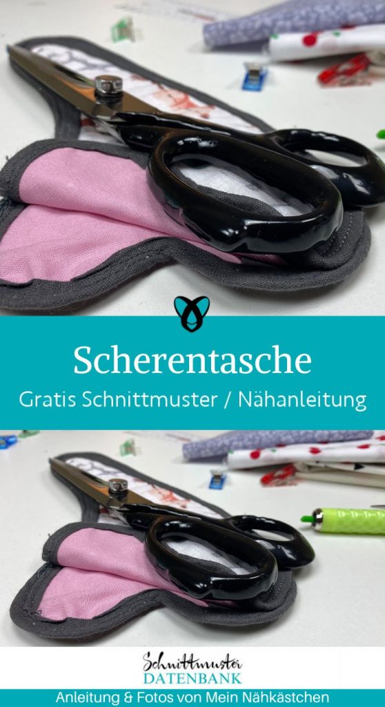 Scherentasche Aus PU – 21,6x8,8 Cm, Schwarz, Zur Aufbewahrung Von 2 Scheren & Zubehör