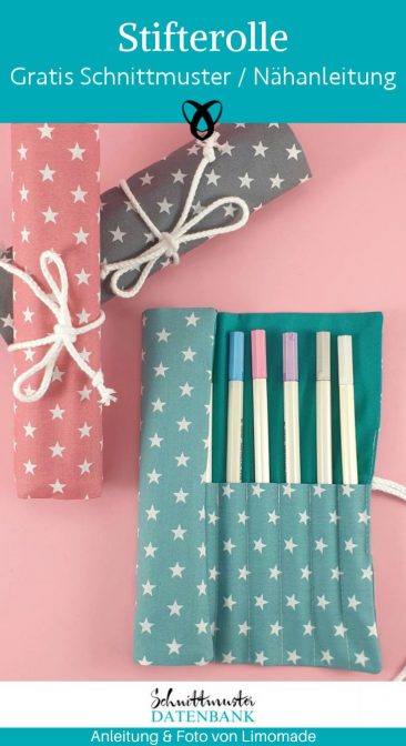 Stifterolle kleines geschenk naehen kostenlos gratis Freebook naehidee naehanleitung