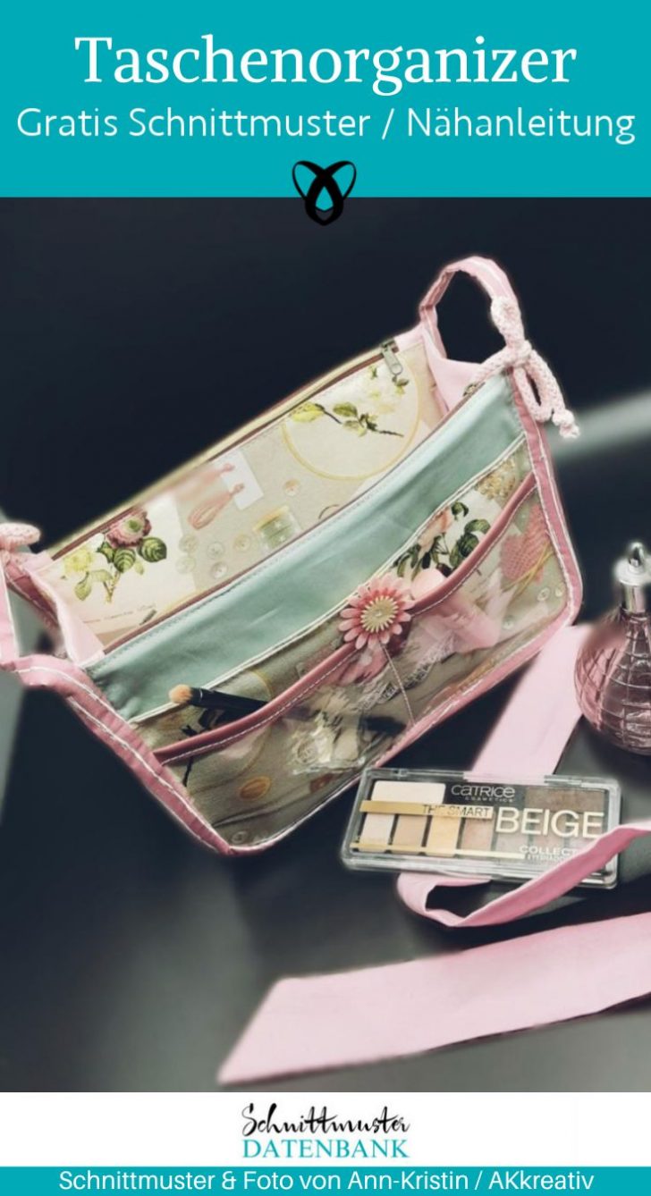 Draeger Baumwollbeutel „Mon Idylle“ – Organizer Für Handtasche, Kosmetik & Kleinkram
